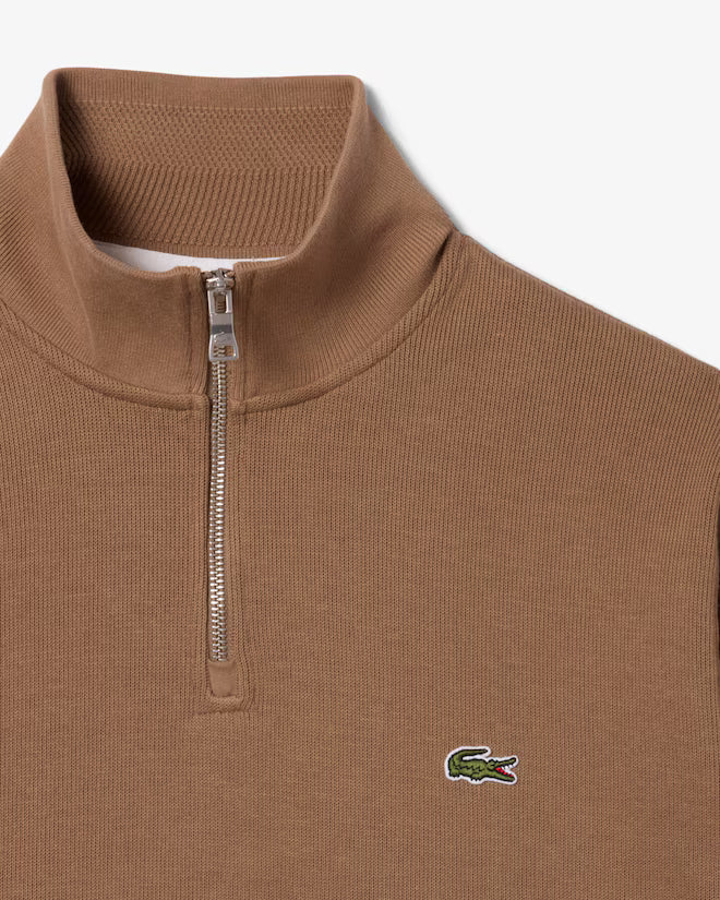 Lacoste SH1927-00 AD368 Half-Zip Sweatshirt SIX - Cookie