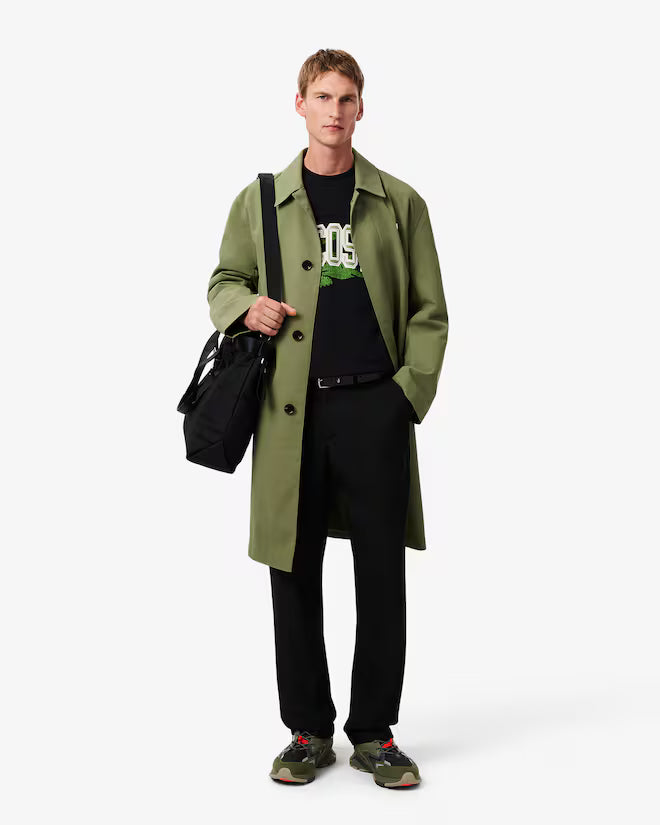 Lacoste SH2850 Loose Fleece Sweatshirt - Black