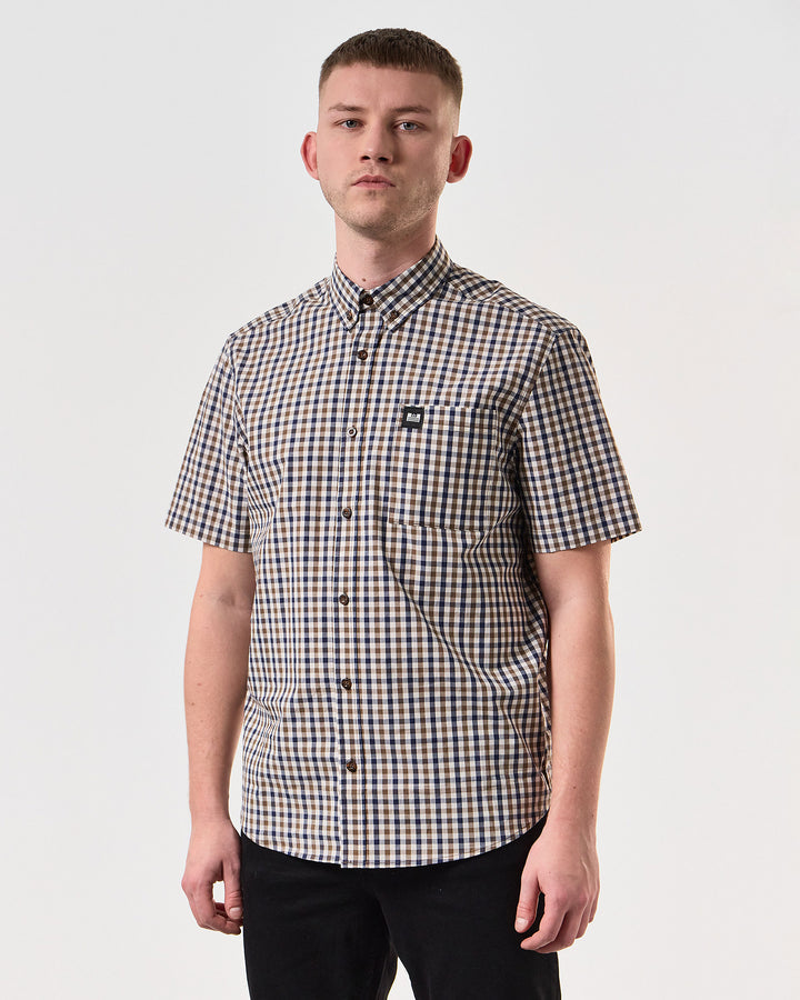 Weekend Offender SHSS2403 Joyce S/S Shirt Mid House Check