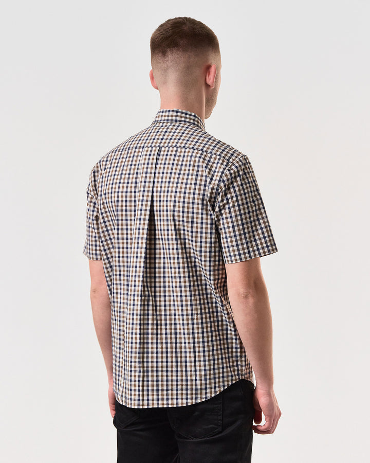 Weekend Offender SHSS2403 Joyce S/S Shirt Mid House Check