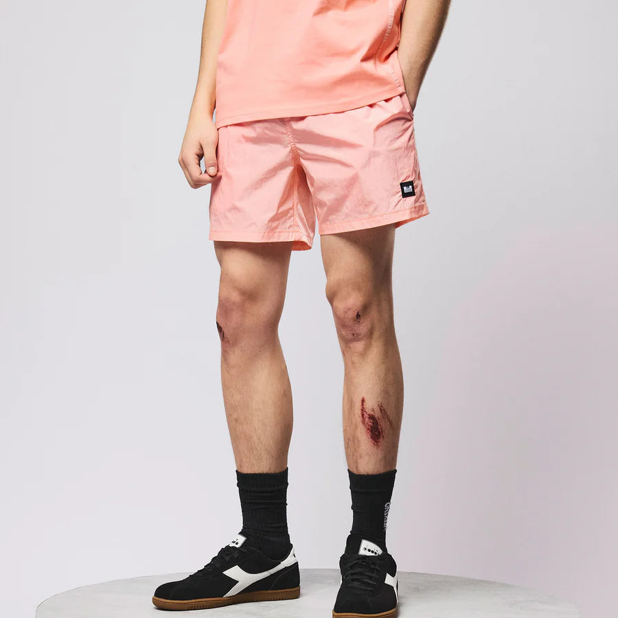 Weekend Offender ST1A03 Stacks Swim Shorts - Coral