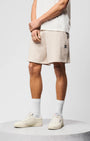 Weekend Offender ST1B03 Missour Mid Check Shorts - Cement