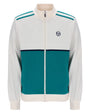 Sergio Tacchini STM12238 Locchi Track Top - Gardenia/Harbor Blue/Maritime Blue