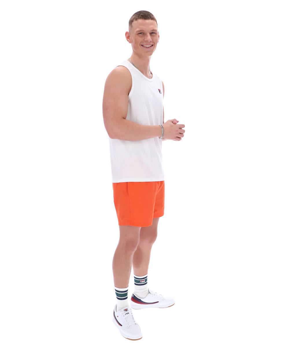 Fila SS26MH039 Essential Sunny Vest 100 - White