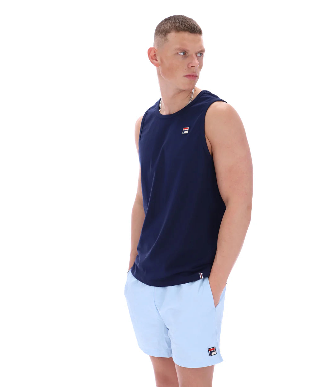 Fila SS26MH039 Essential Sunny Vest 410 - Fila Navy