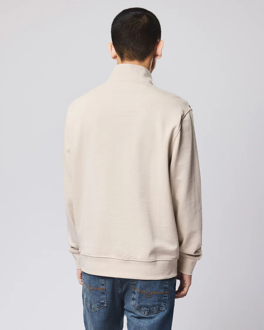 Weekend Offender SW1B09 Matisa 1/4 Zip - Cement