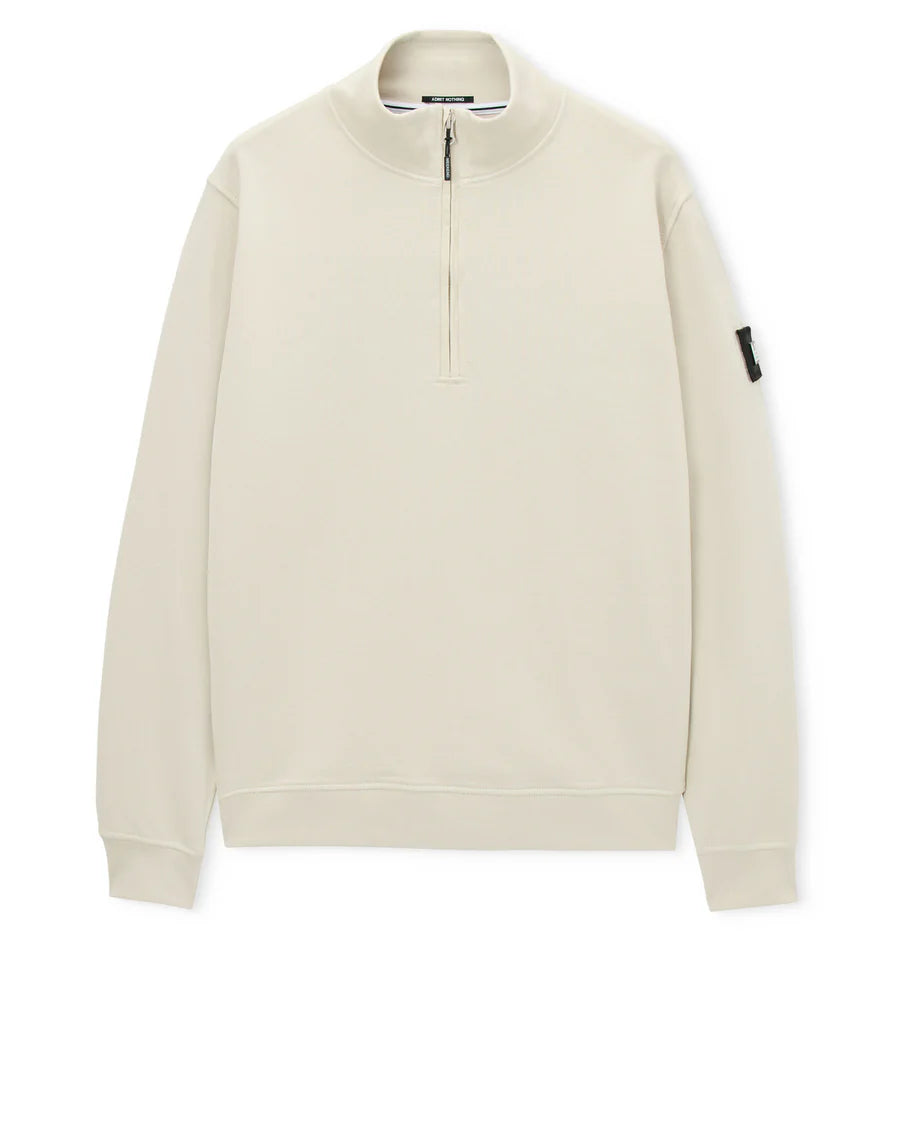 Weekend Offender SW1B11 Kravitz 1/4 Zip - Cement