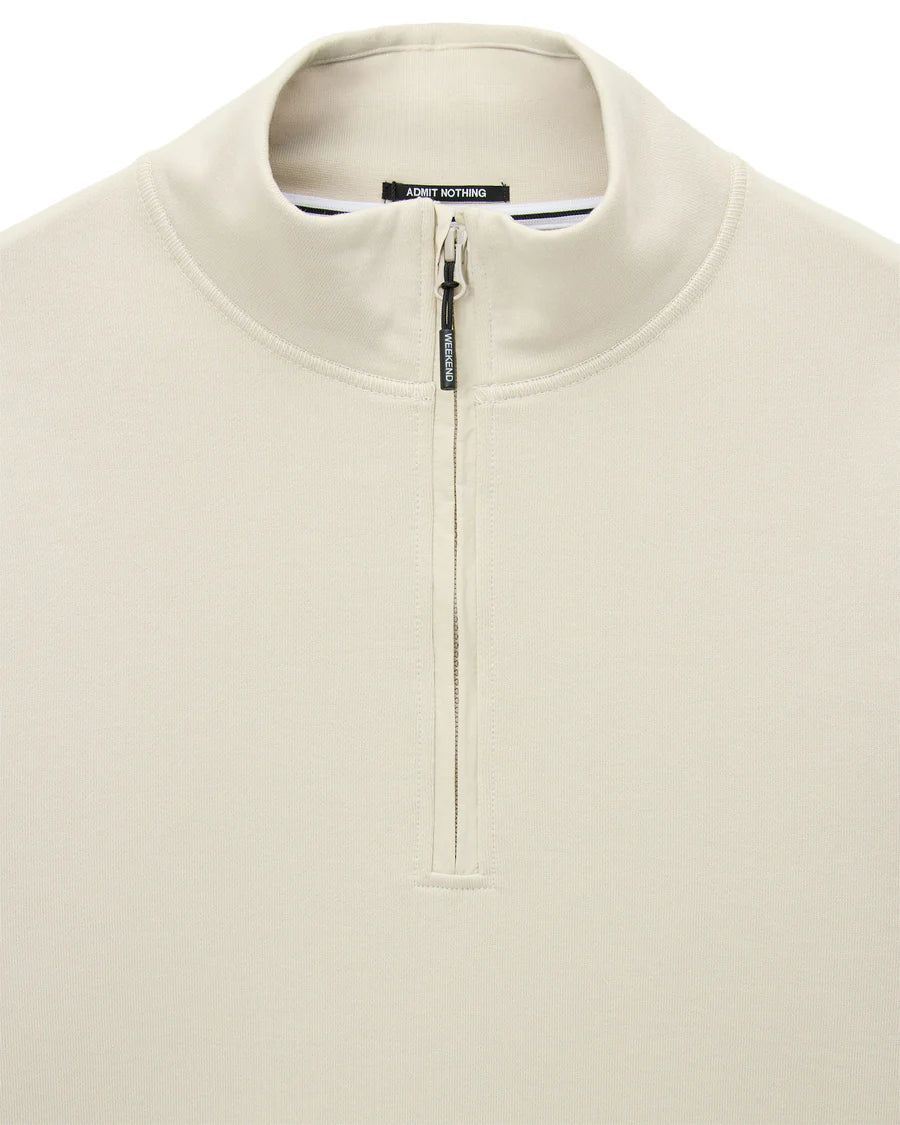 Weekend Offender SW1B11 Kravitz 1/4 Zip - Cement