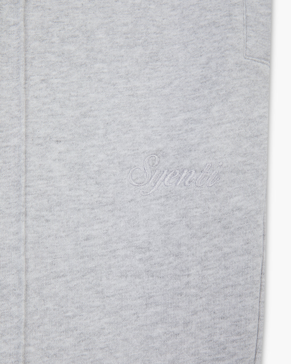 Syenti Straight Leg Sweatpants Grey Marl