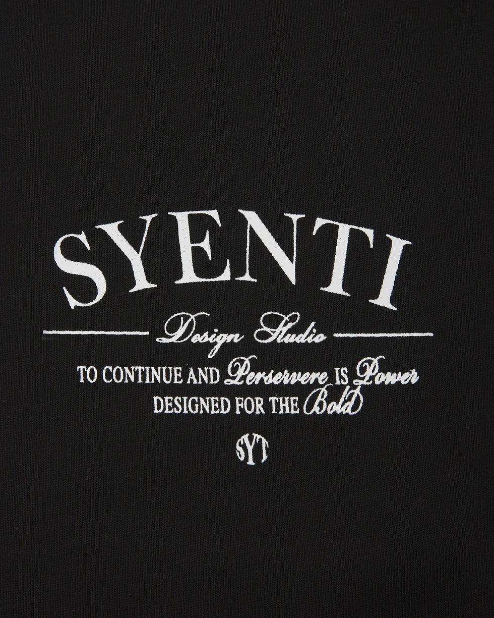 Syenti Design Studio T-Shirt - Black
