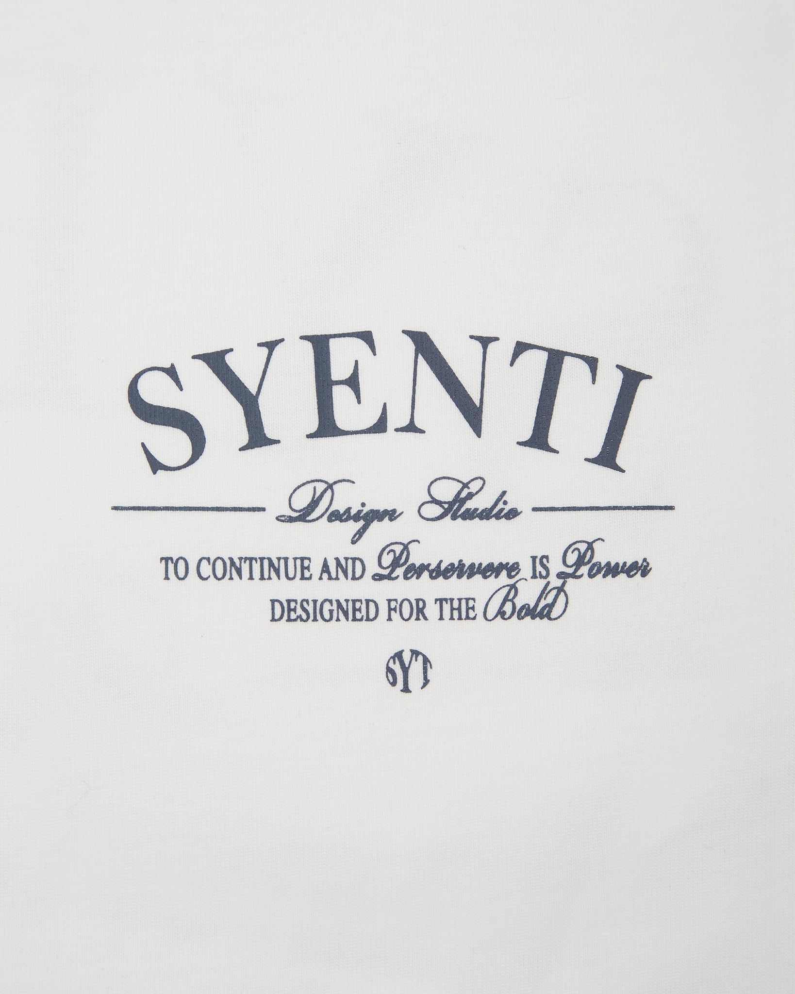 Syenti Design Studio T-Shirt - Off White