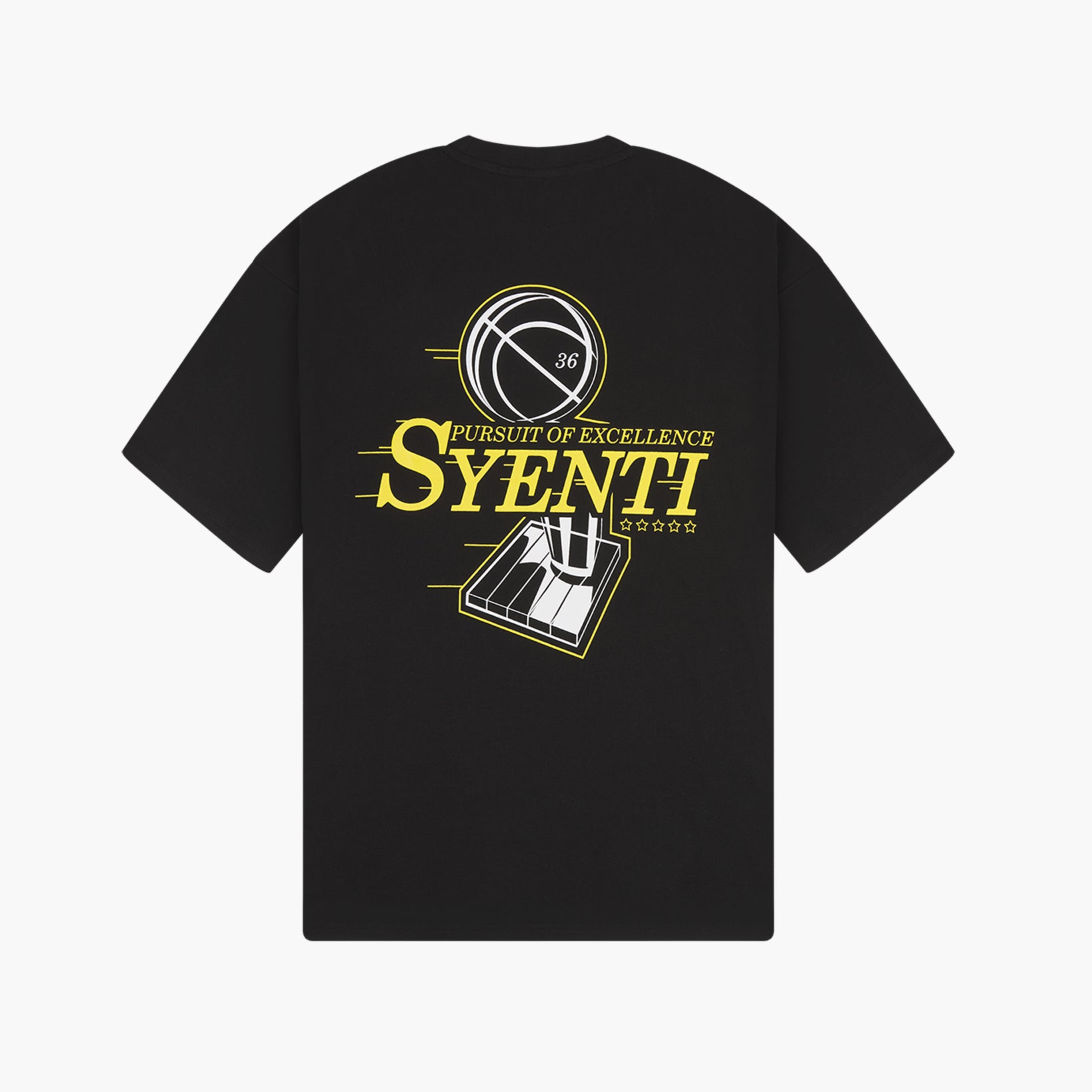 Syenti Championship Logo T-Shirt - Black