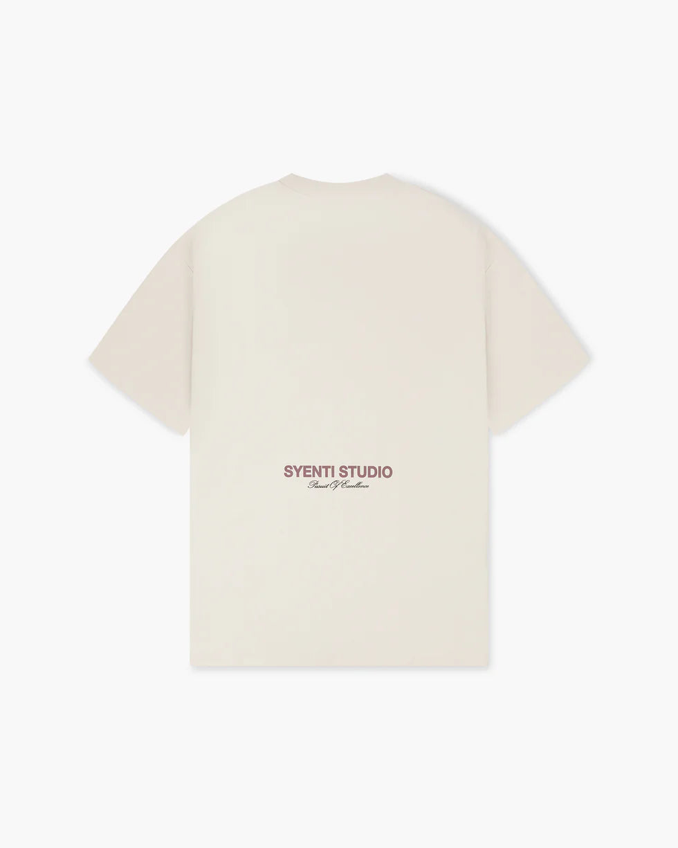 Syenti Atelier T-Shirt - Light Stone