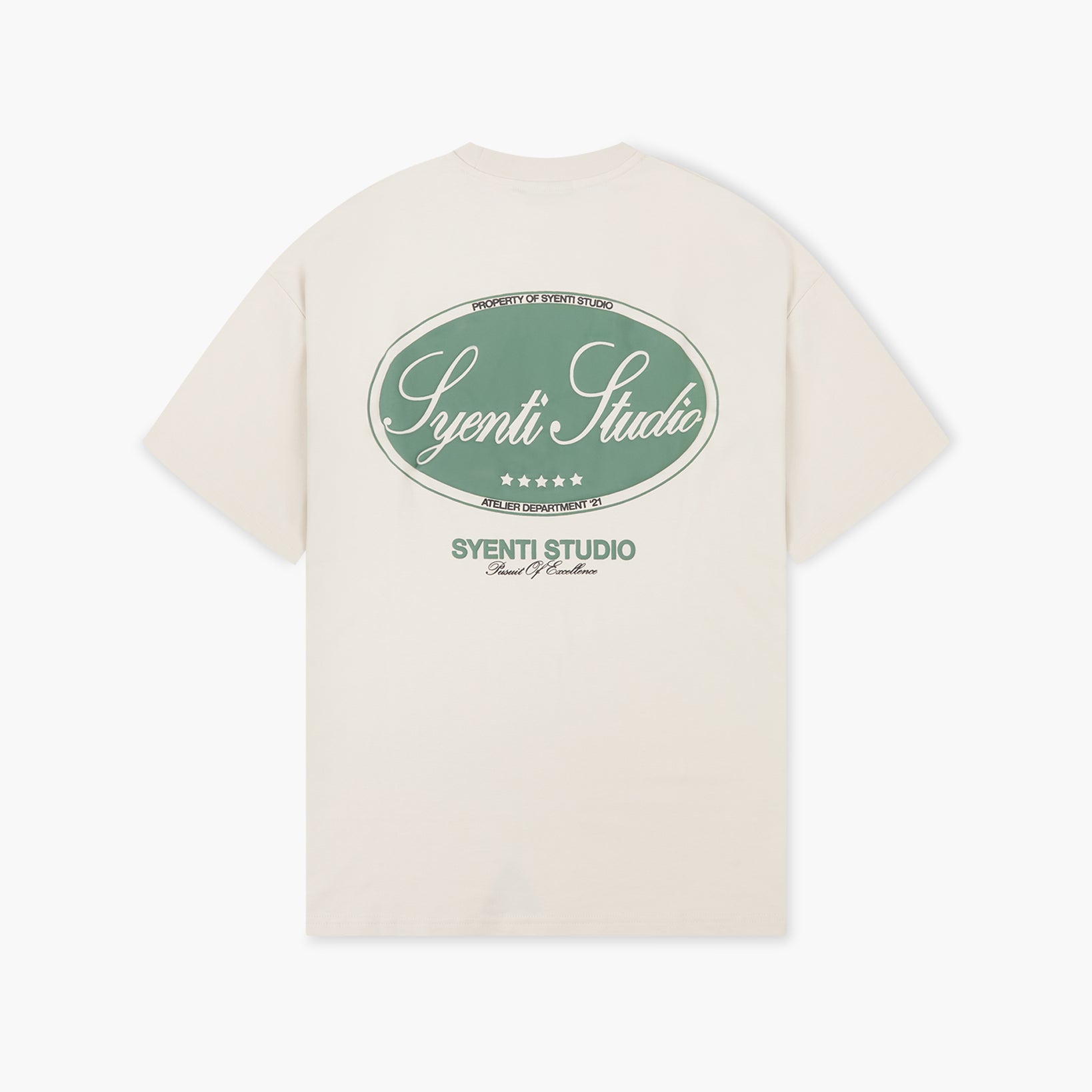 Syenti Studio T-Shirt - Light Stone