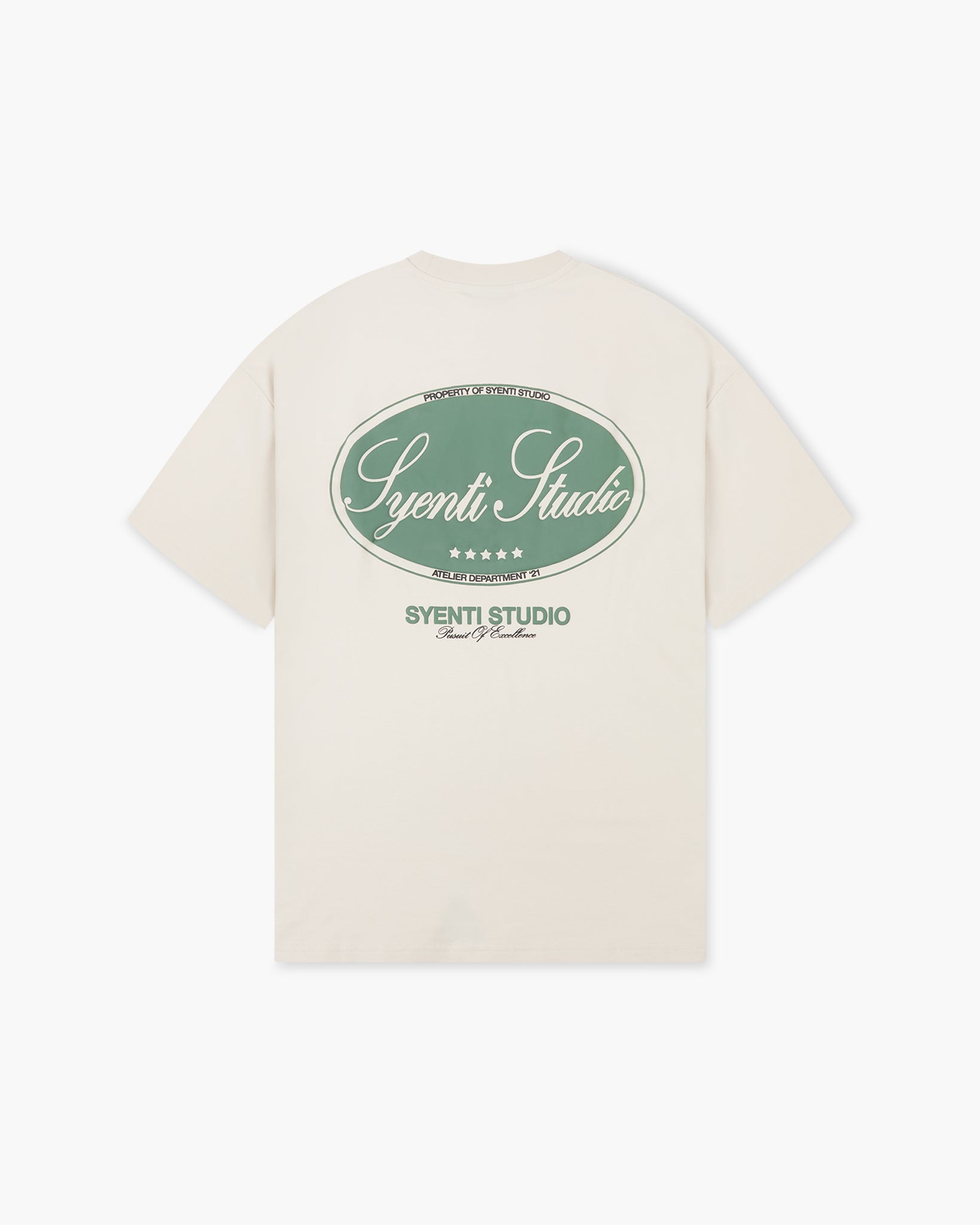 Syenti Studio T-Shirt - Light Stone