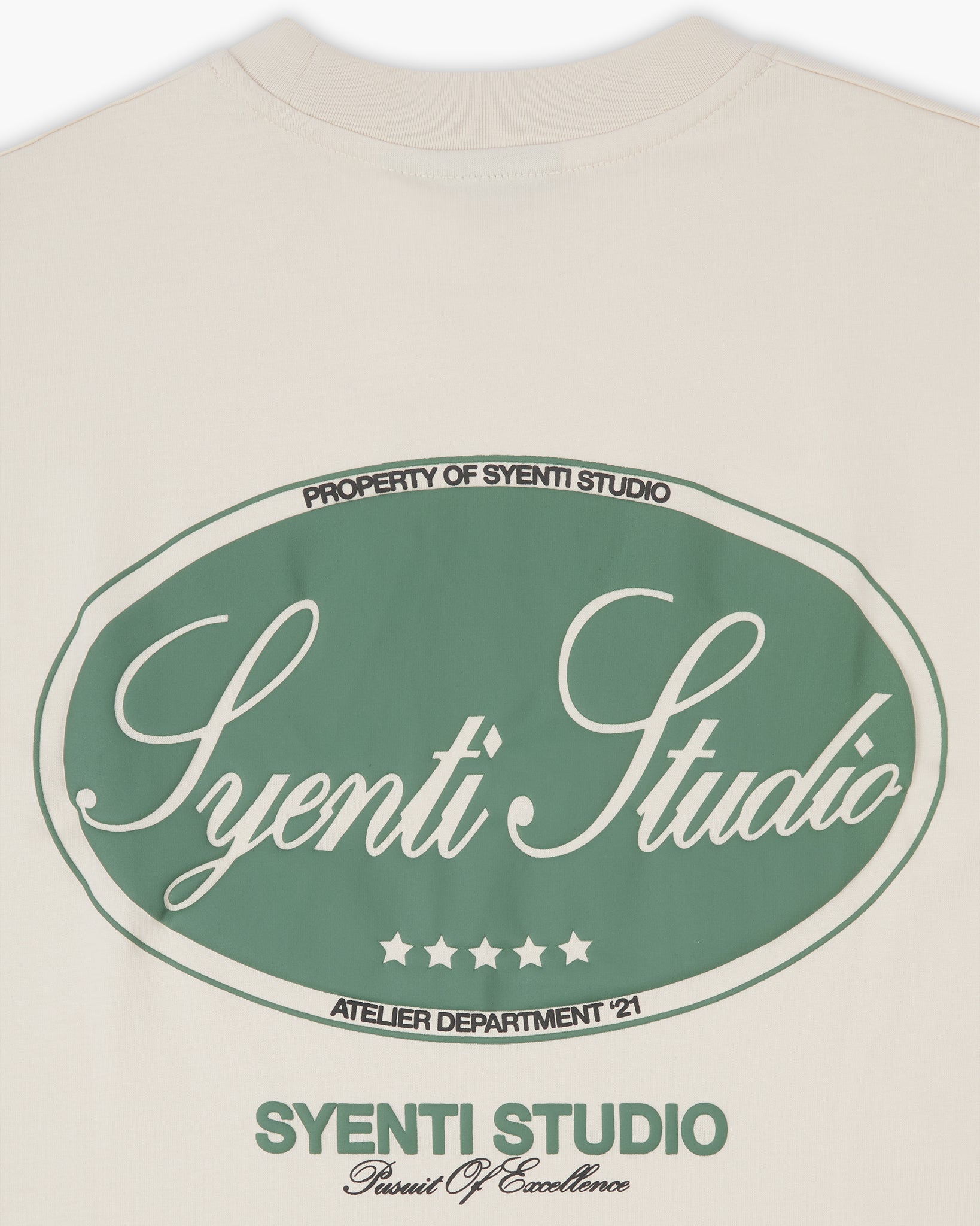Syenti Studio T-Shirt - Light Stone