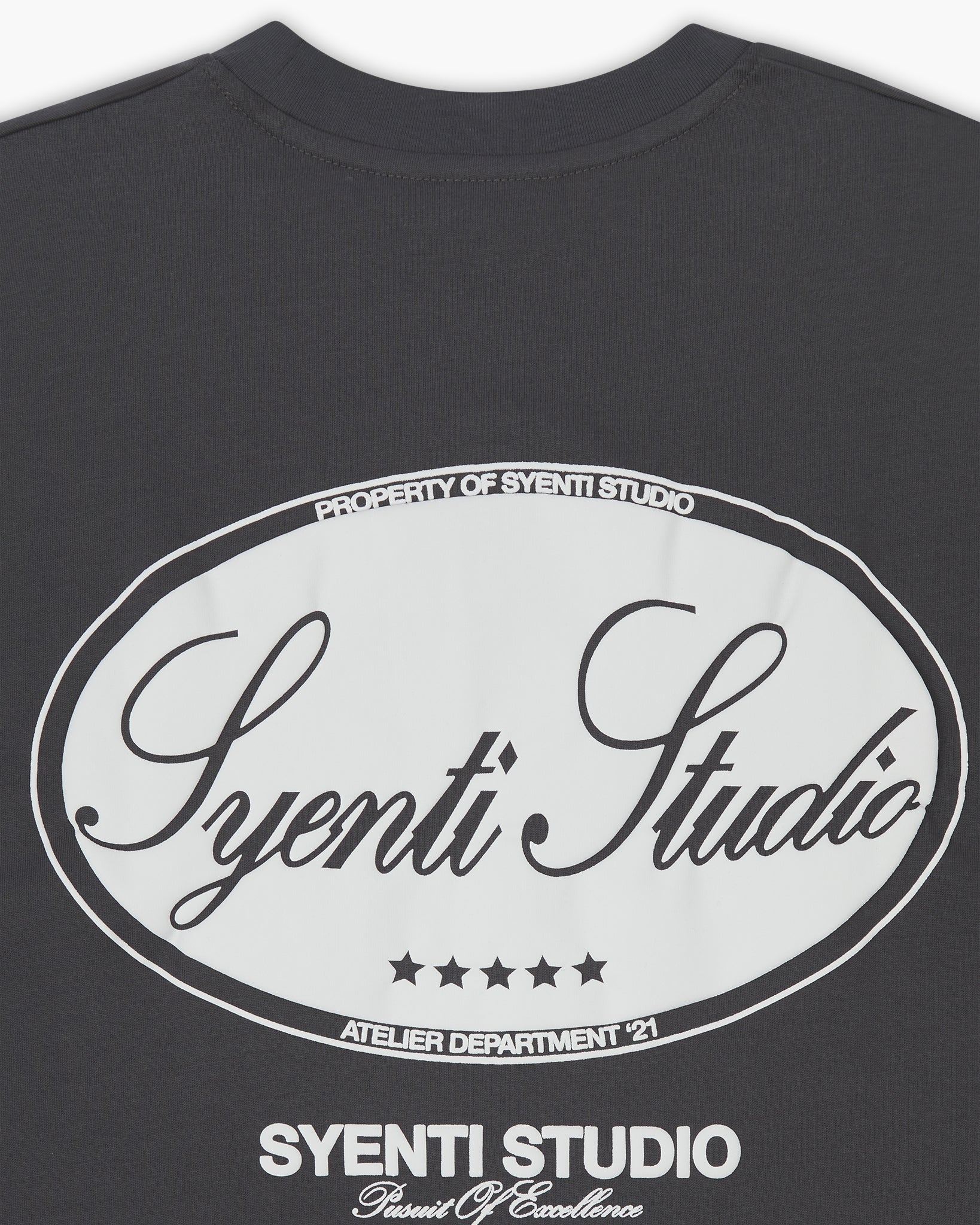Syenti Studio T-Shirt - Off Black