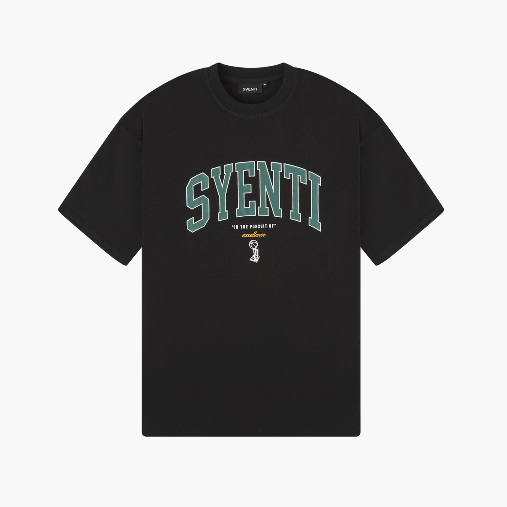 Syenti Varsity Logo T-Shirt - Black