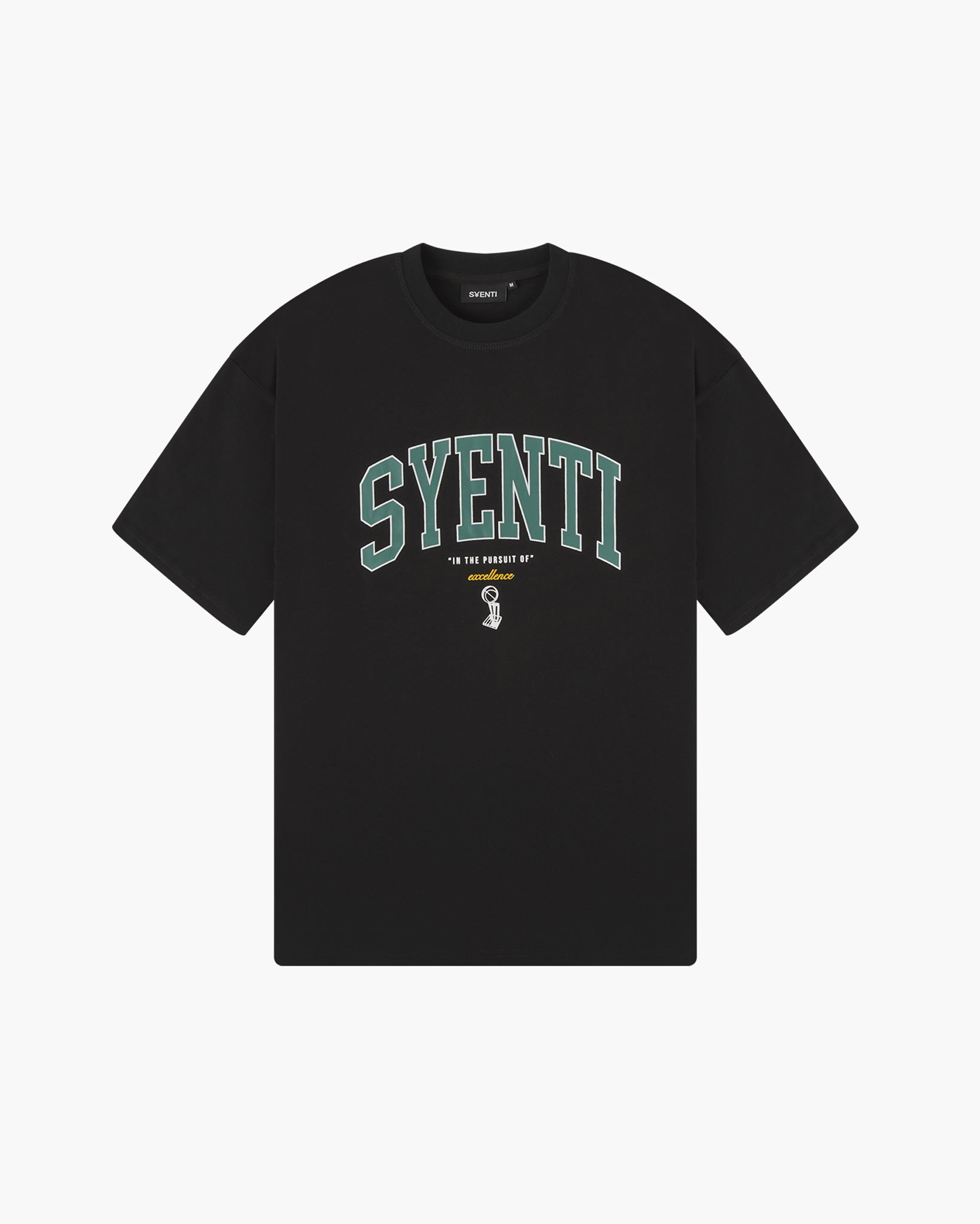 Syenti Varsity Logo T-Shirt - Black