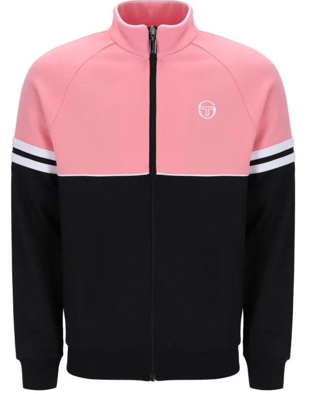 Sergio Tacchini STM14594 Orion Track Jacket 163 - Geranium Pink/Black/White