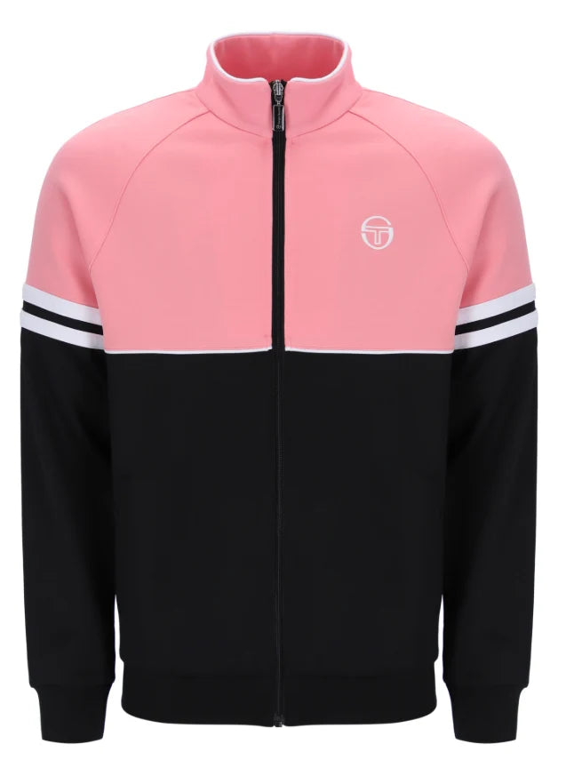 Sergio Tacchini STM14594 Orion Track Jacket 163 - Geranium Pink/Black/White
