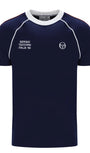 Sergio Tacchini STM12243 Ghibli Davis T-Shirt 218 - Maritime Blue/Adrenaline Rush/White