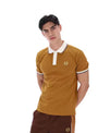 Sergio Tacchini STM21371 Con 020 Polo 539 - Golden Brown/Gardenia/Potting Soil
