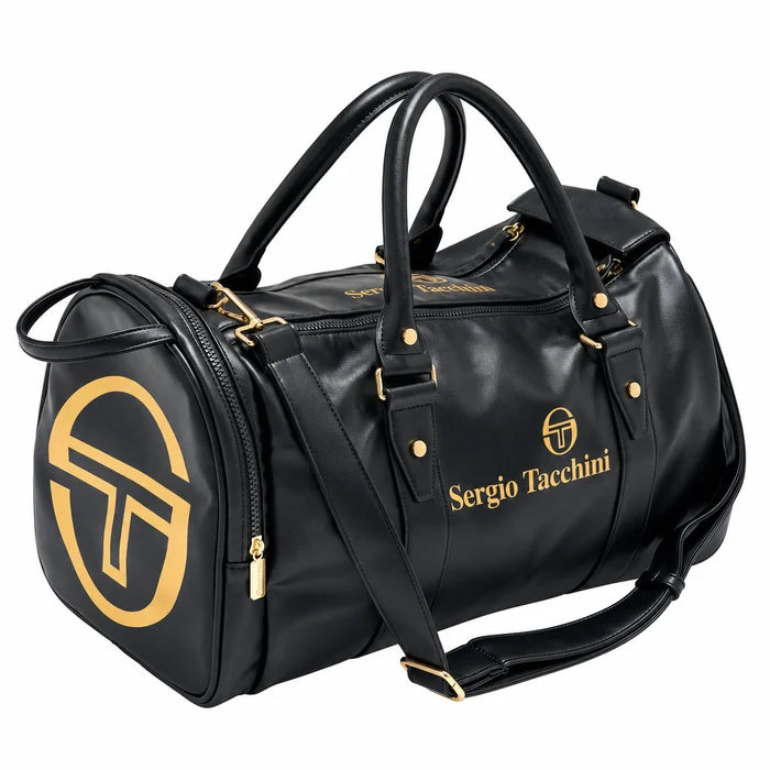 Sergio Tacchini STA213123 Jorno Gym Bag 905 - Black/Gold
