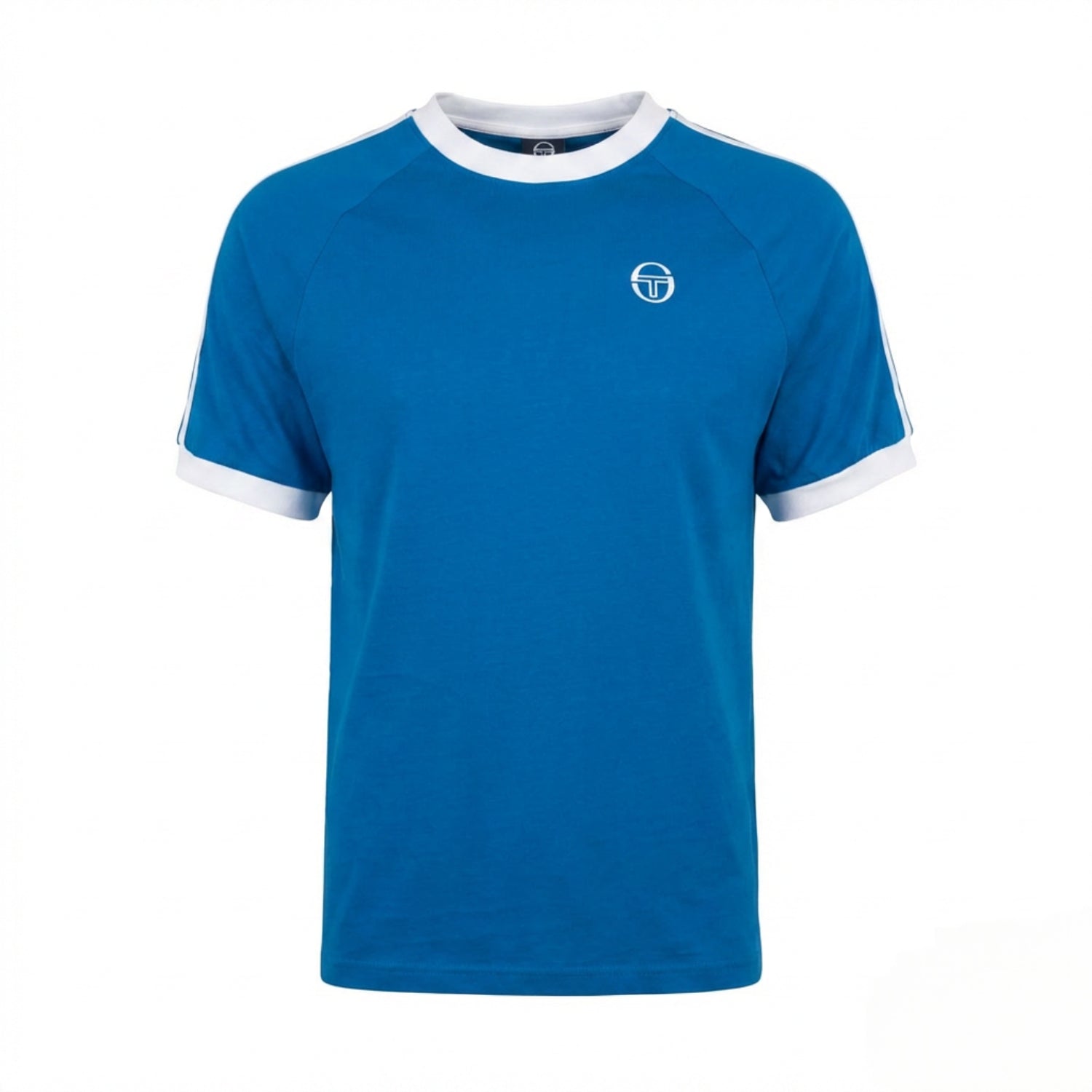 Sergio Tacchini STM12264 Pino Ringer T-Shirt 267 - Mykonos Blue/White