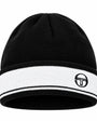 Sergio Tacchini STA213112 Stellarz Jacquard Beanie 166 - Black/White