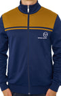 Sergio Tacchini STM21348 New Y/L Track Top 560 - Maritime Blue/Golden Brown