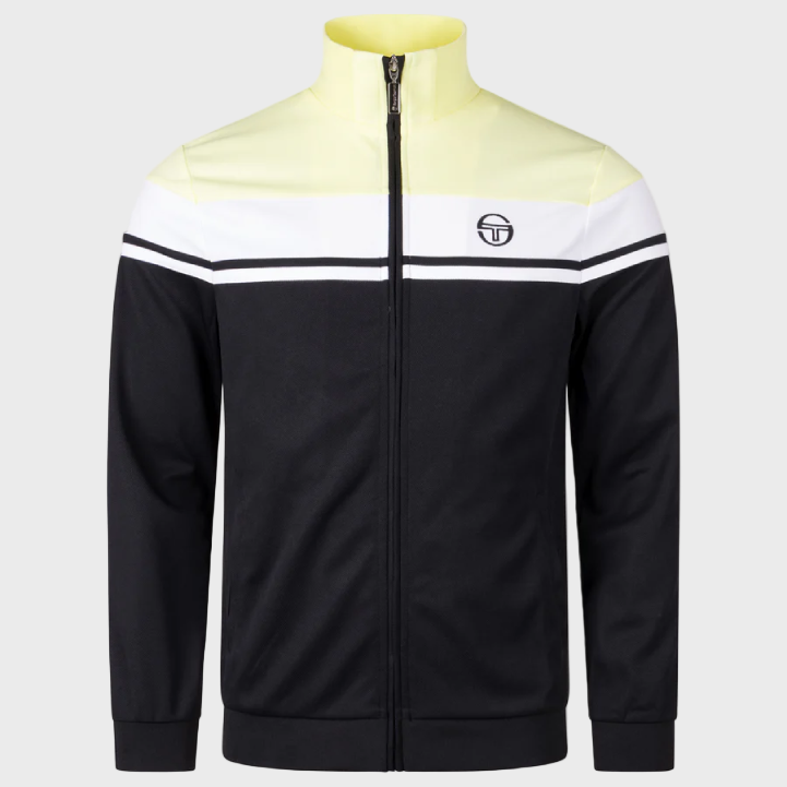 Sergio Tacchini Damarindo Track Top - Wax Yellow/White/Black