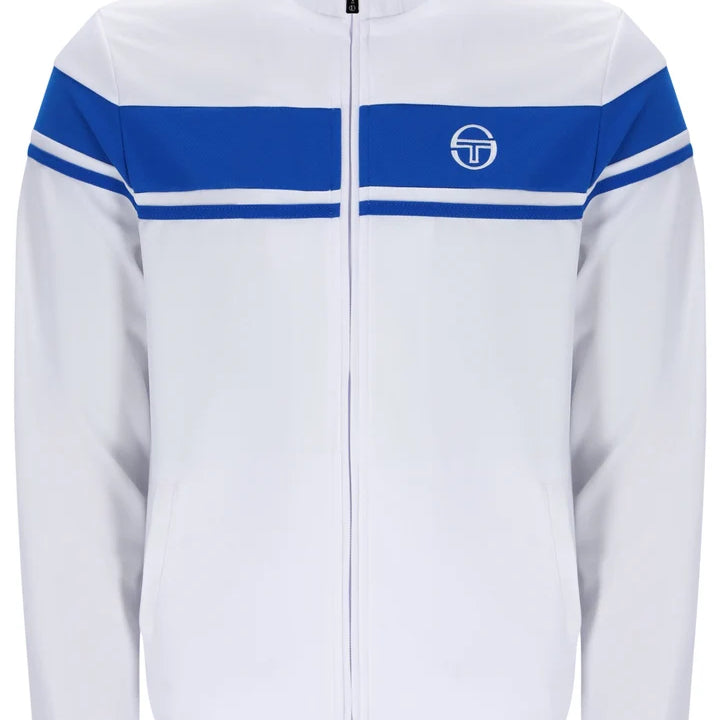 Sergio Tacchini STM14551 Damarindo Track Top 605 - White/Princess Blue