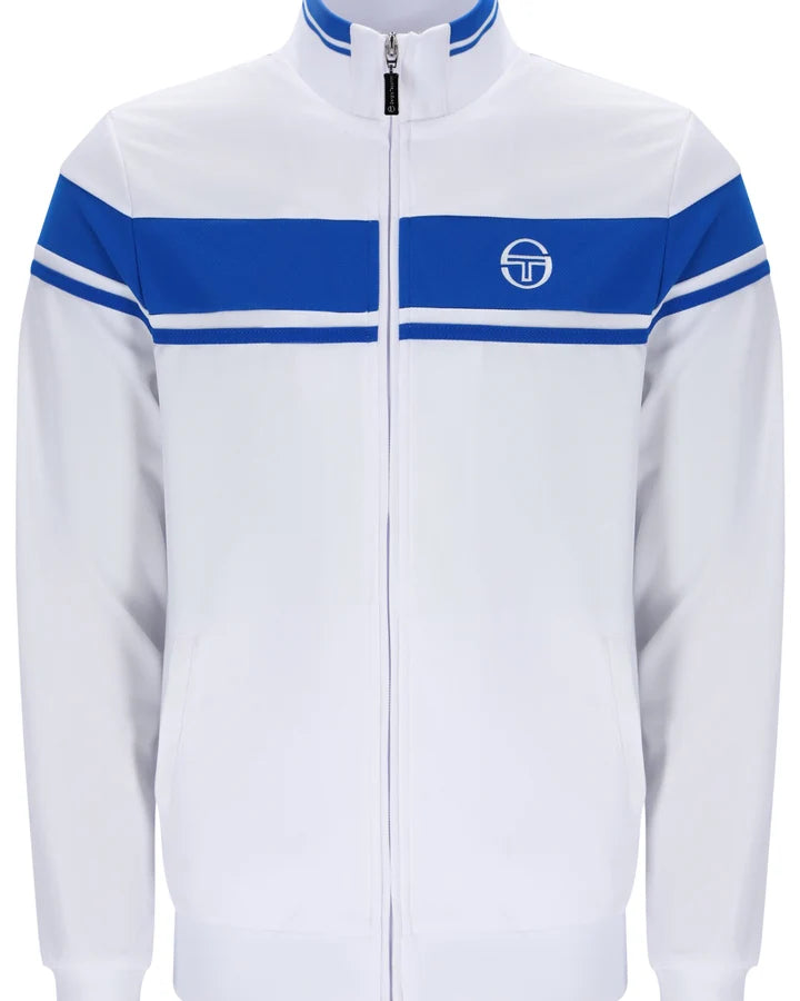 Sergio Tacchini STM14551 Damarindo Track Top 605 - White/Princess Blue