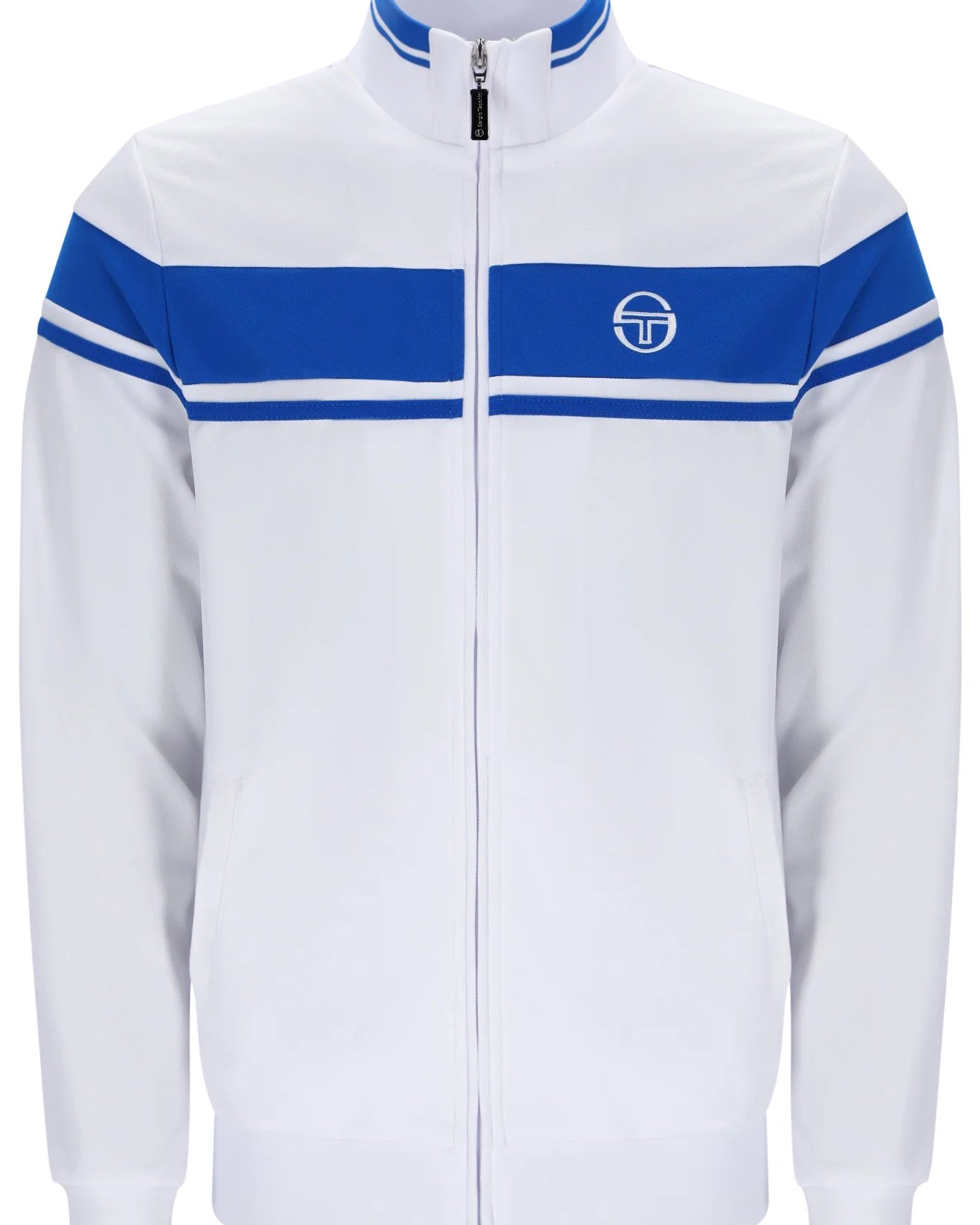 Sergio Tacchini STM14551 Damarindo Track Top 605 - White/Princess Blue