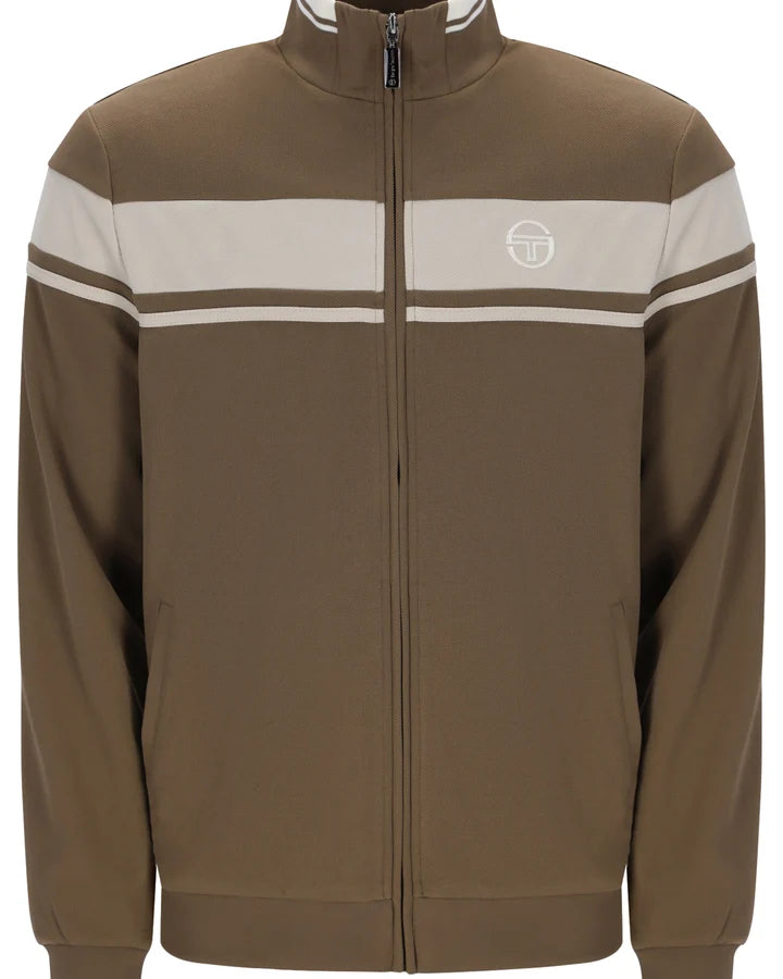 Sergio Tacchini STM14551 Damarindo Track Top 592 - Shitake/Peyote/Gardenia