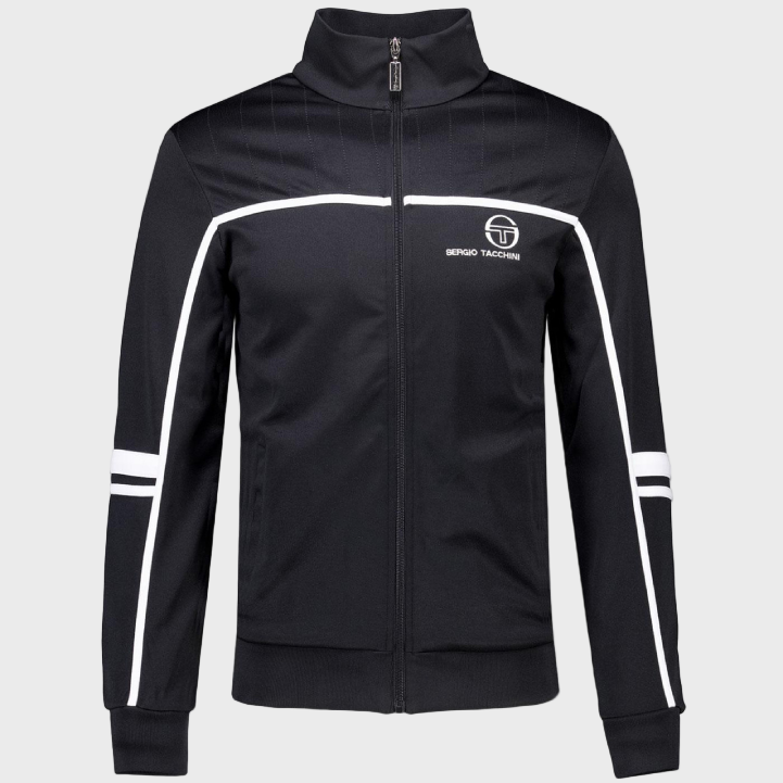 Sergio Tacchini Frankie Track Top - Black/White