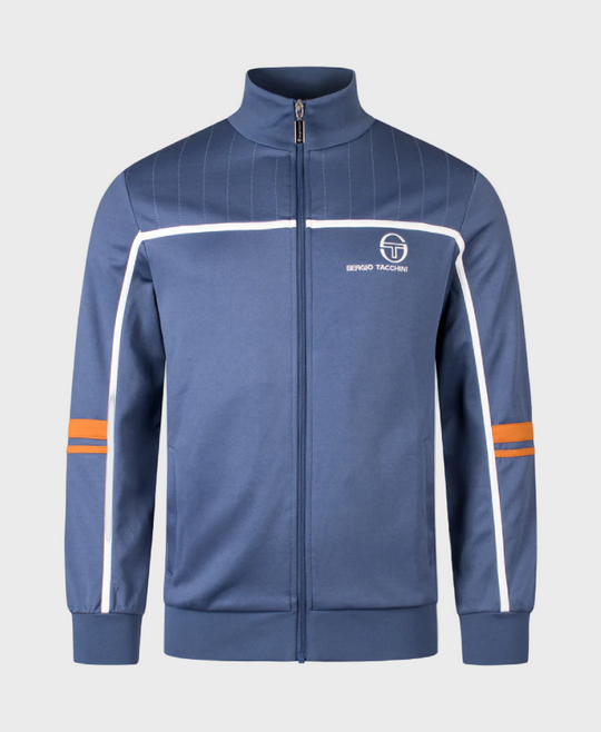 Sergio Tacchini Frankie Track Top - Vintage Indigo/Pumpkin Spice