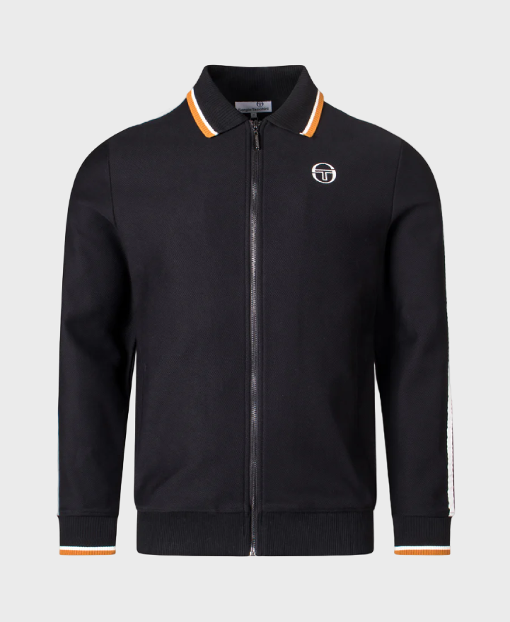 Sergio Tacchini Giorno Track Top - Black