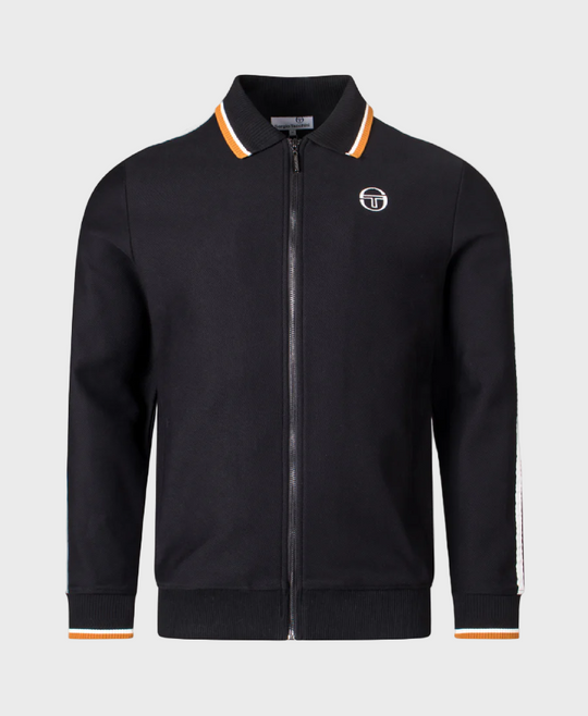 Sergio Tacchini Giorno Track Top - Black