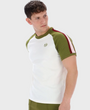 Sergio Tacchini Hadow Ringer T-Shirt - Gardenia/Avacado