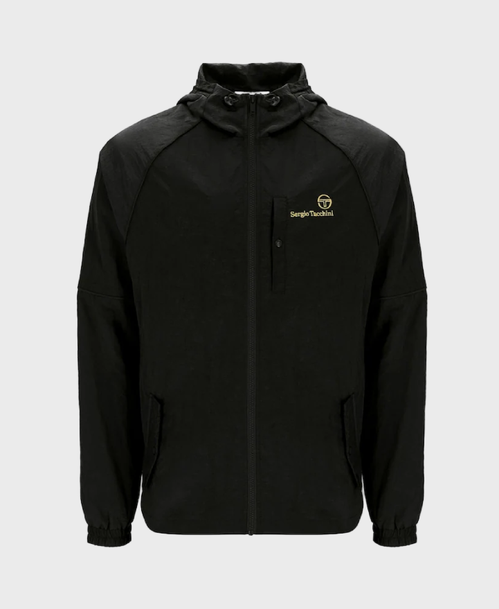 Sergio Tacchini Maldini Hooded Jacket - Black