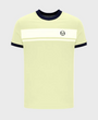 Sergio Tacchini Master Crew Neck T-Shirt - Wax Yellow/White/Black