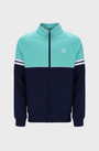 Sergio Tacchini Orion Track Top - Pool Blue/Maritime Blue/White