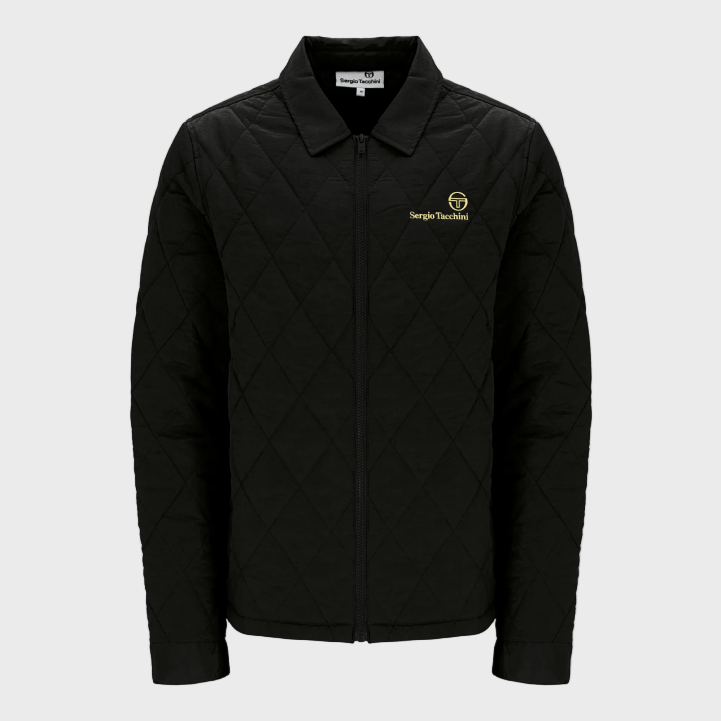 Sergio Tacchini Piola Quilted Jacket - Black