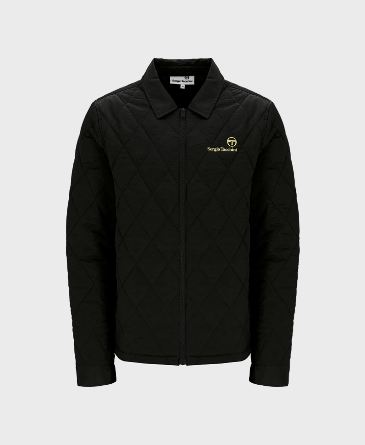 Sergio Tacchini Piola Quilted Jacket - Black