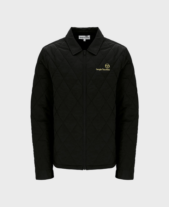 Sergio Tacchini Piola Quilted Jacket - Black