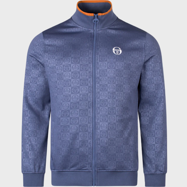 Sergio Tacchini Santoro Mono Track Top - Vintage Indigo