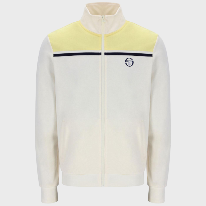 Sergio Tacchini Youngline MK2 Track Top - Gardenia/Pale Banana