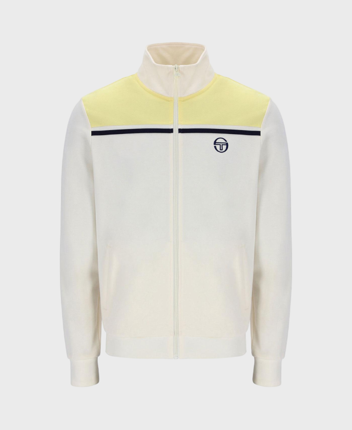 Sergio Tacchini Youngline MK2 Track Top - Gardenia/Pale Banana